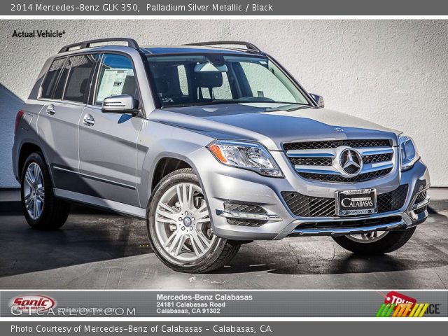 2014 Mercedes-Benz GLK 350 in Palladium Silver Metallic