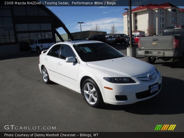 2008 Mazda MAZDA6 i Touring Sedan in Performance White