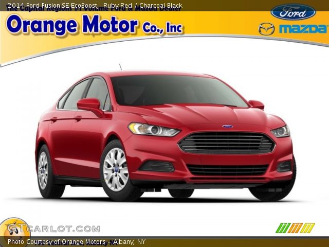 2014 Ford Fusion SE EcoBoost in Ruby Red