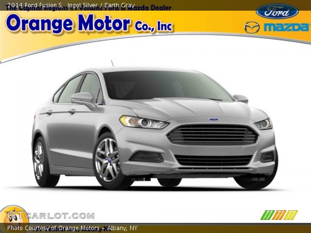 2014 Ford Fusion S in Ingot Silver