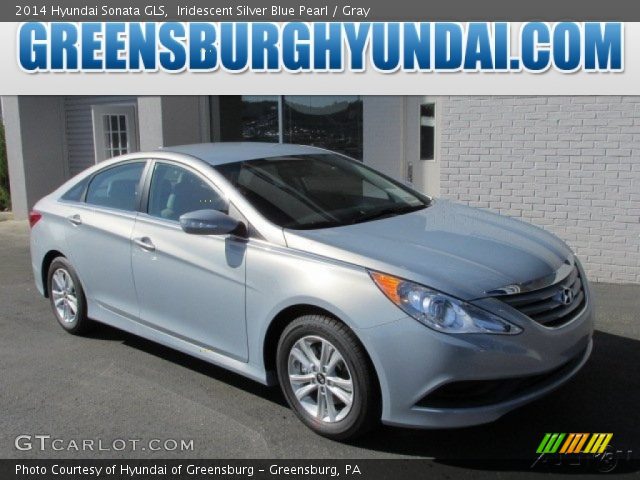 2014 Hyundai Sonata GLS in Iridescent Silver Blue Pearl