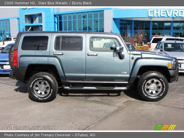 2006 Hummer H3  in Slate Blue Metallic
