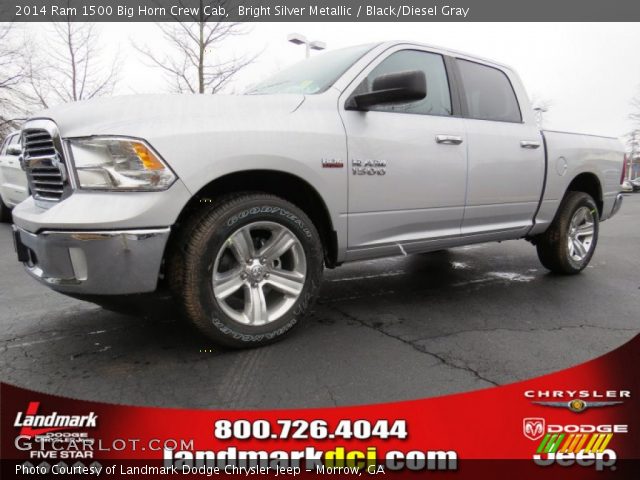 2014 Ram 1500 Big Horn Crew Cab in Bright Silver Metallic