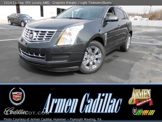 2014 Cadillac SRX Luxury AWD in Graphite Metallic