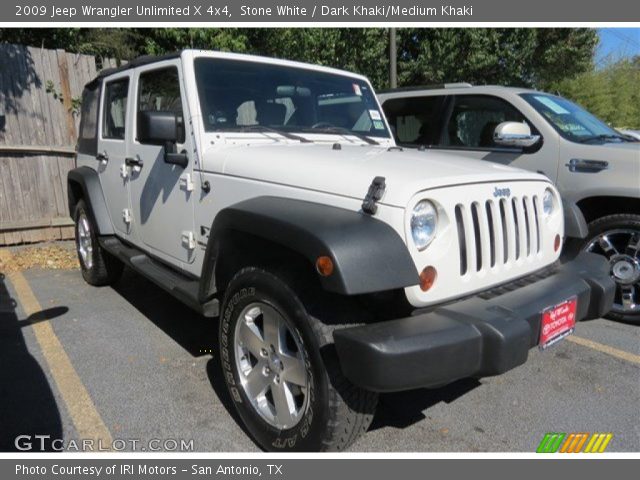 2009 Jeep Wrangler Unlimited X 4x4 in Stone White