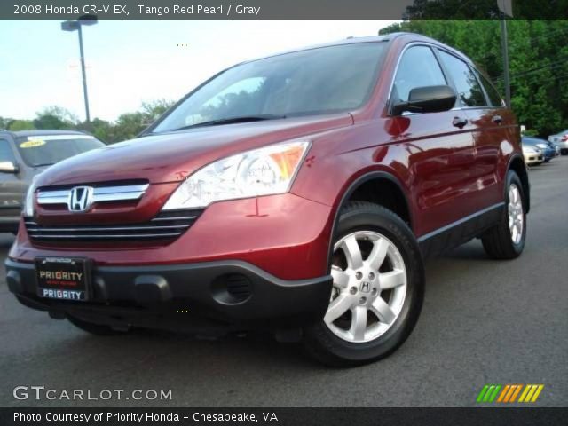 2008 Honda CR-V EX in Tango Red Pearl