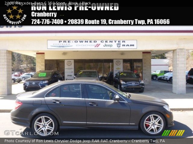 2008 Mercedes-Benz C 350 Sport in Black
