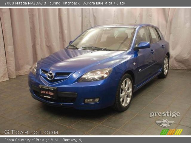 2008 Mazda MAZDA3 s Touring Hatchback in Aurora Blue Mica