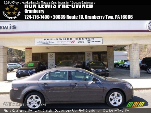2011 Chevrolet Malibu LS in Taupe Gray Metallic