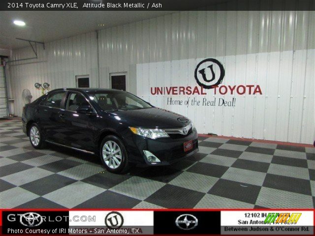 2014 Toyota Camry XLE in Attitude Black Metallic