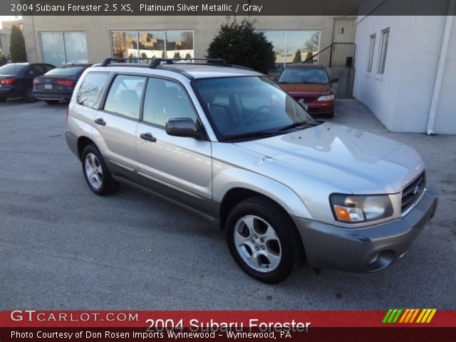 2004 Subaru Forester 2.5 XS in Platinum Silver Metallic