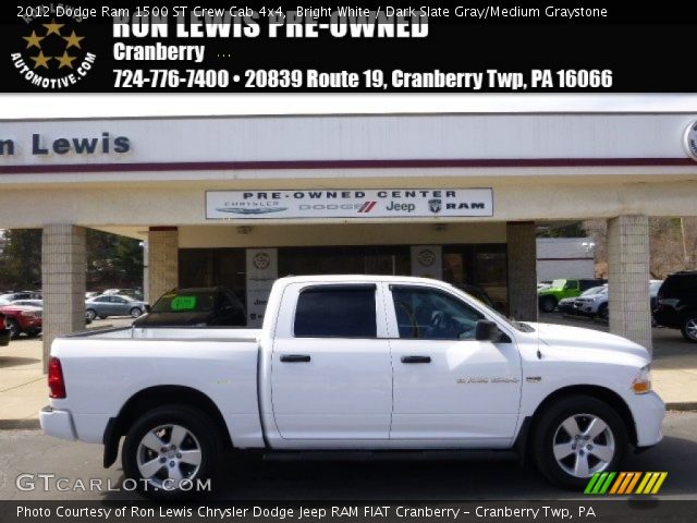 2012 Dodge Ram 1500 ST Crew Cab 4x4 in Bright White