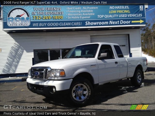 2008 Ford Ranger XLT SuperCab 4x4 in Oxford White