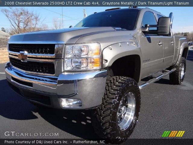 2008 Chevrolet Silverado 2500HD LTZ Crew Cab 4x4 in Graystone Metallic