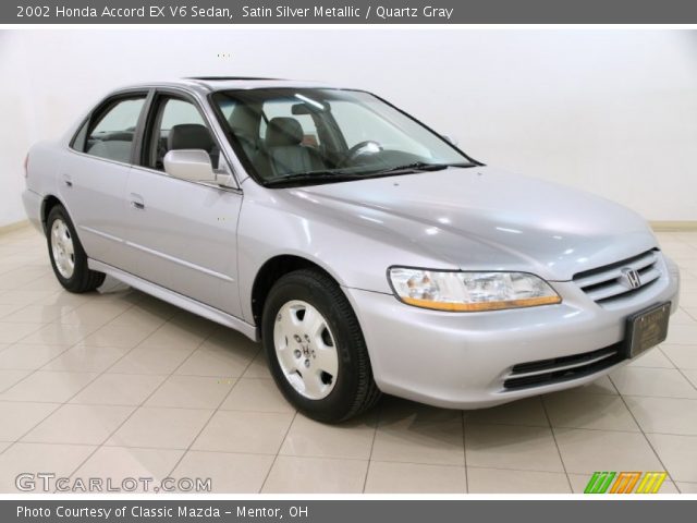 2002 Honda Accord EX V6 Sedan in Satin Silver Metallic