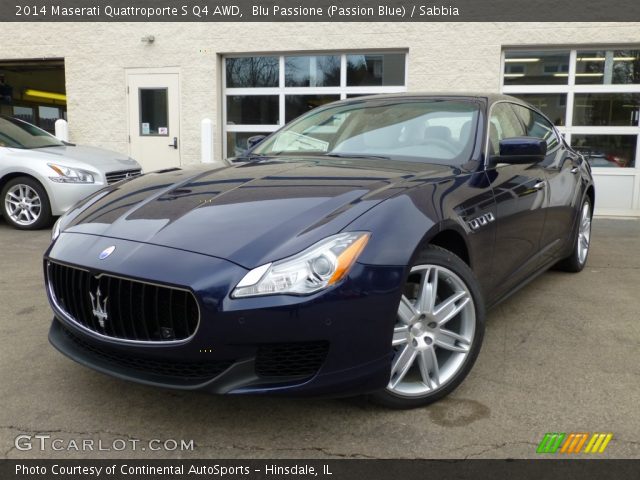 2014 Maserati Quattroporte S Q4 AWD in Blu Passione (Passion Blue)