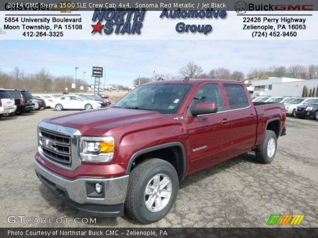 2014 GMC Sierra 1500 SLE Crew Cab 4x4 in Sonoma Red Metallic