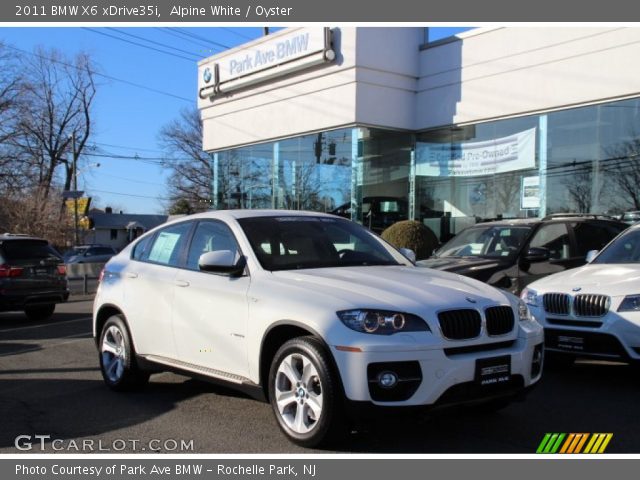 2011 BMW X6 xDrive35i in Alpine White