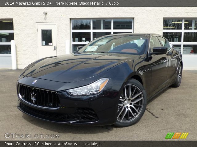 2014 Maserati Ghibli S Q4 in Nero Ribelle (Black Metallic)