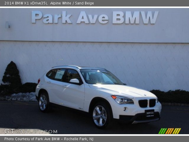 2014 BMW X1 xDrive35i in Alpine White