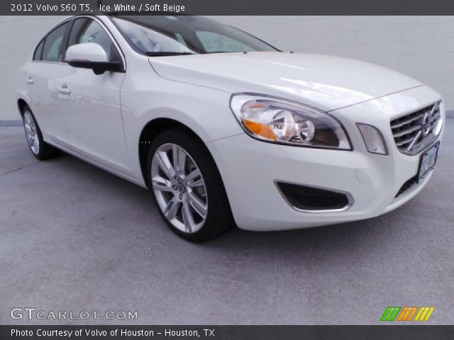 2012 Volvo S60 T5 in Ice White