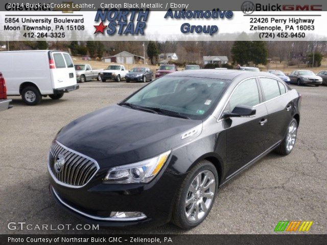 2014 Buick LaCrosse Leather in Carbon Black Metallic