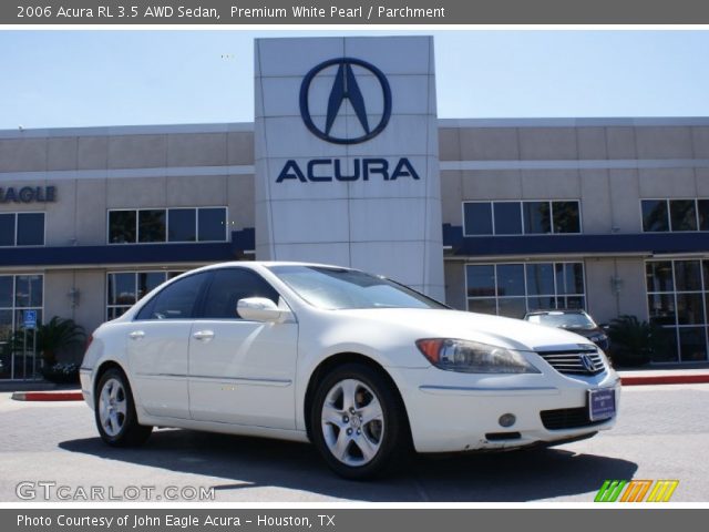 2006 Acura RL 3.5 AWD Sedan in Premium White Pearl