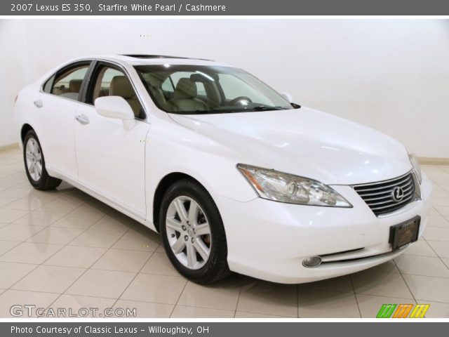 2007 Lexus ES 350 in Starfire White Pearl