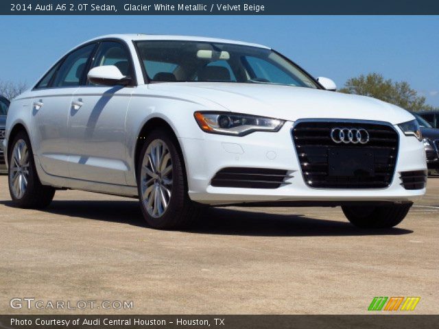 2014 Audi A6 2.0T Sedan in Glacier White Metallic