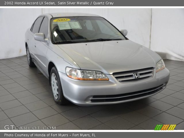 2002 Honda Accord LX Sedan in Satin Silver Metallic