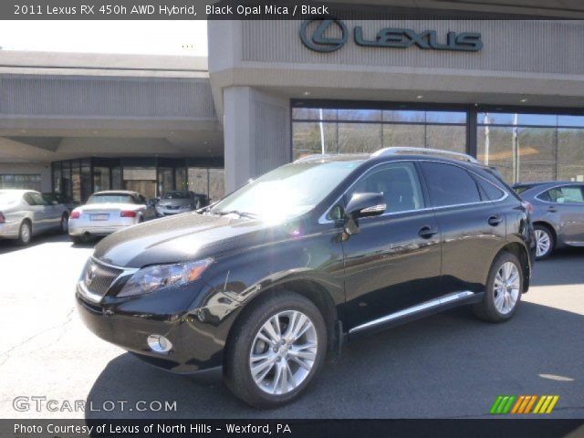 2011 Lexus RX 450h AWD Hybrid in Black Opal Mica