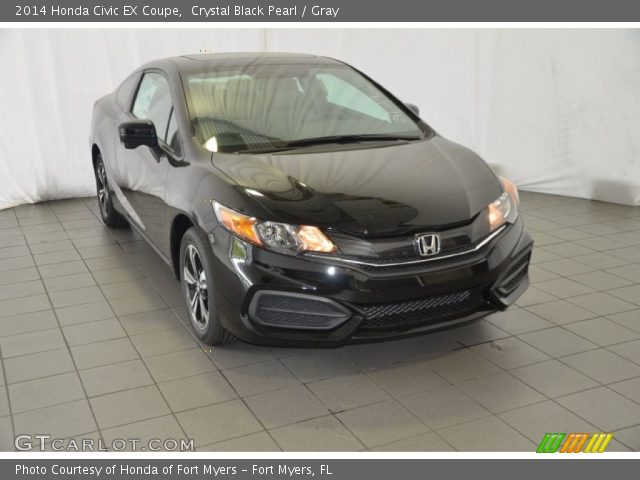 2014 Honda Civic EX Coupe in Crystal Black Pearl