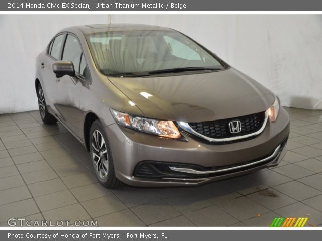 2014 Honda Civic EX Sedan in Urban Titanium Metallic
