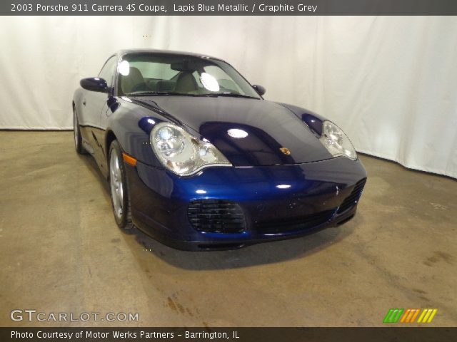 2003 Porsche 911 Carrera 4S Coupe in Lapis Blue Metallic