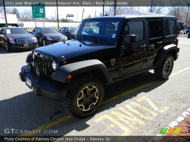 2011 Jeep Wrangler Unlimited Rubicon 4x4 in Black