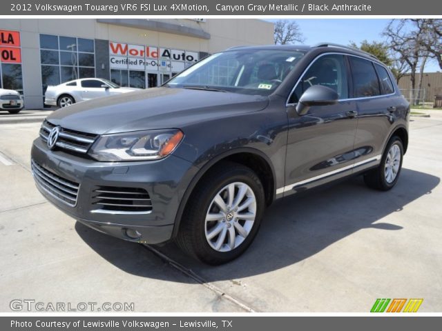 2012 Volkswagen Touareg VR6 FSI Lux 4XMotion in Canyon Gray Metallic