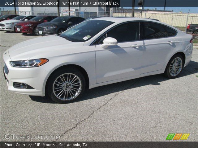 2014 Ford Fusion SE EcoBoost in White Platinum