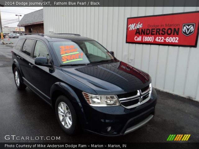 2014 Dodge Journey SXT in Fathom Blue Pearl