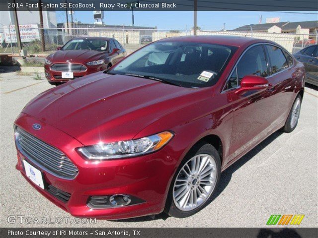 2014 Ford Fusion SE EcoBoost in Ruby Red