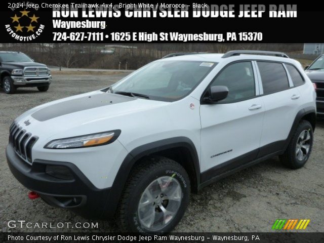 2014 Jeep Cherokee Trailhawk 4x4 in Bright White
