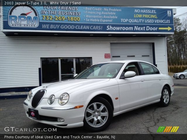 2003 Jaguar S-Type 3.0 in White Onyx