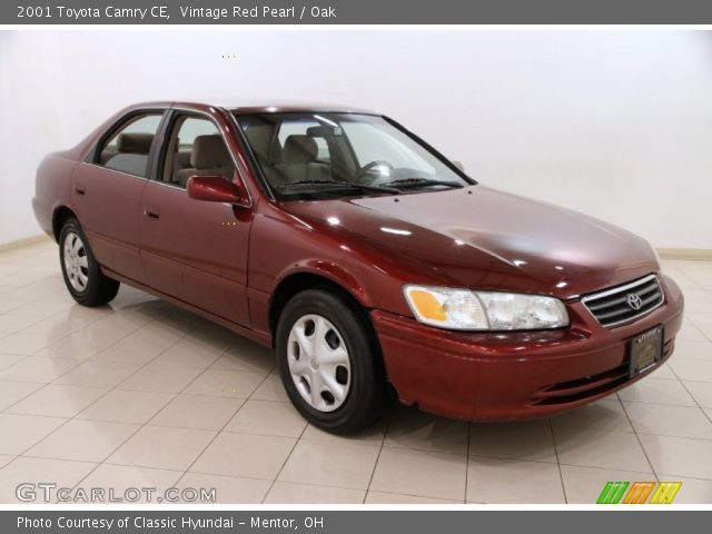 2001 Toyota Camry CE in Vintage Red Pearl