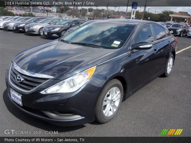 2014 Hyundai Sonata GLS in Pacific Blue Pearl
