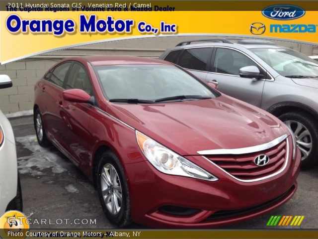 2011 Hyundai Sonata GLS in Venetian Red