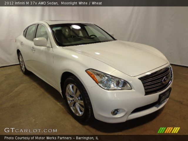 2012 Infiniti M 37x AWD Sedan in Moonlight White