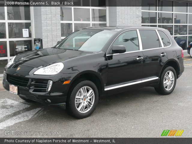 2008 Porsche Cayenne S in Black