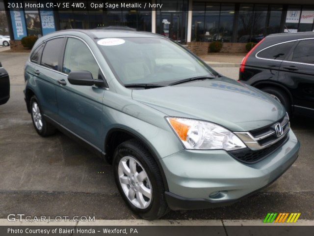 2011 Honda CR-V SE 4WD in Opal Sage Metallic