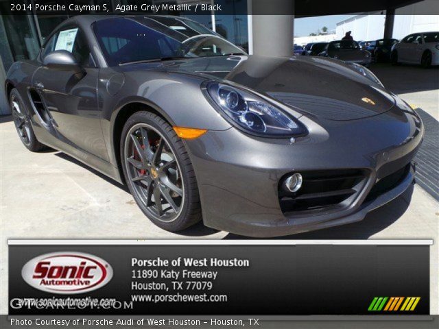 2014 Porsche Cayman S in Agate Grey Metallic