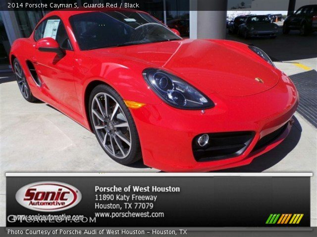 2014 Porsche Cayman S in Guards Red