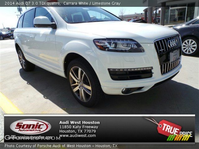 2014 Audi Q7 3.0 TDI quattro in Carrara White